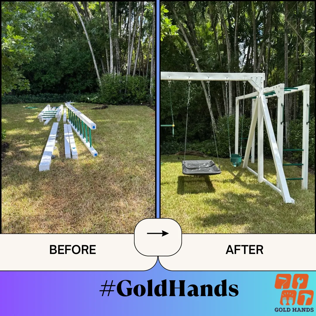 Bringing the Fun Home: Professional Playground & Swing Set Assembly