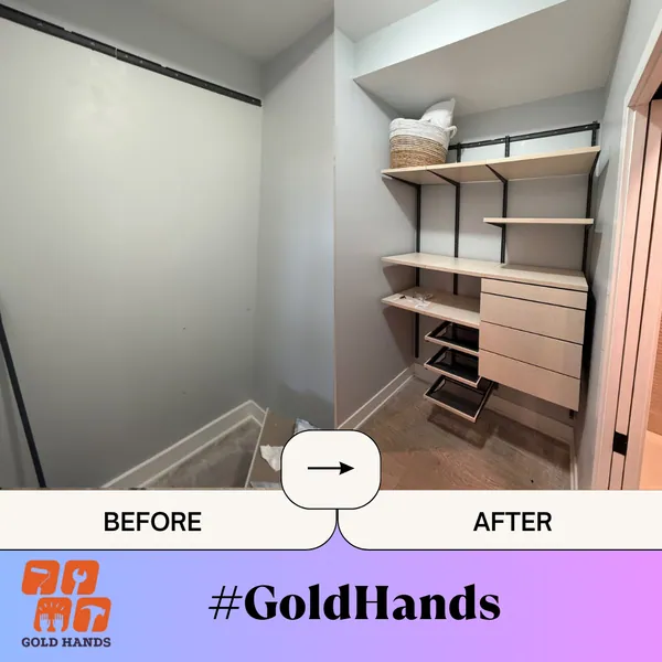 Closet Shelving Installation: Turn Empty Space Into Organized Storage