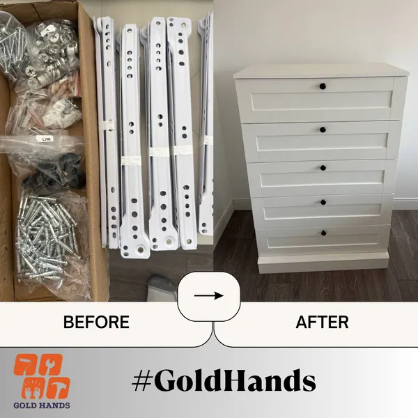 Dresser Assembly – From Box to Perfect Setup