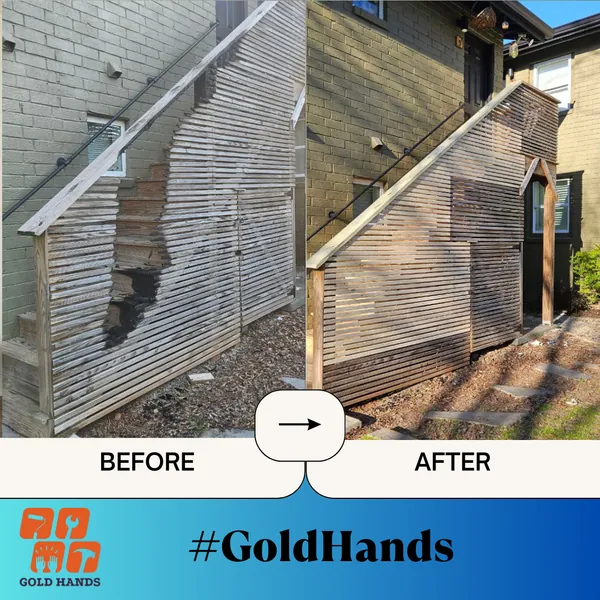 Give Your Stairs a Second Life: Stair Restoration with Handyman Gold Hands!