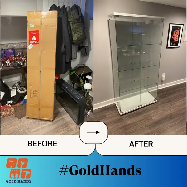 Glass Cabinet Assembly: A Challenge We Conquered