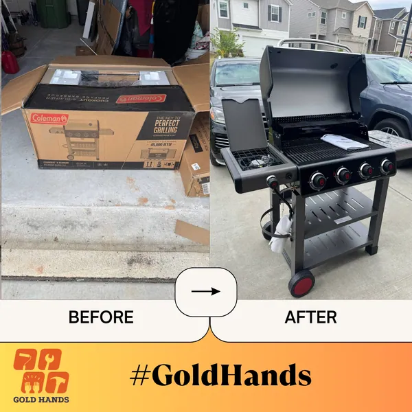Grill Assembly: A Handyman Gold Hands Service