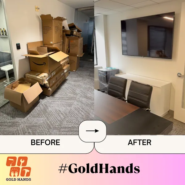 Level Up Your Business Space with Handyman Gold Hands