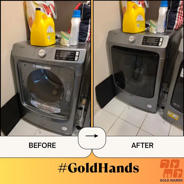 Maytag Dryer Door Installation: Before & After