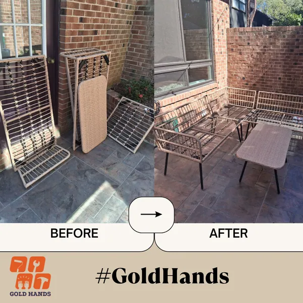 Patio Furniture Assembly – Ready for Outdoor Comfort
