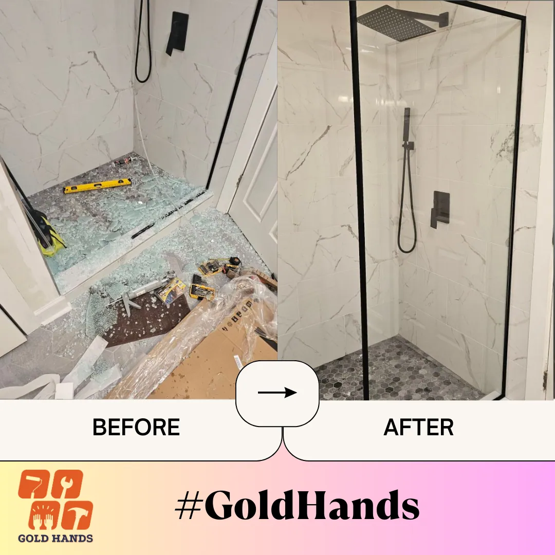 Say Goodbye to Foggy Showers: Shower Glass Door Replacement & Installation
