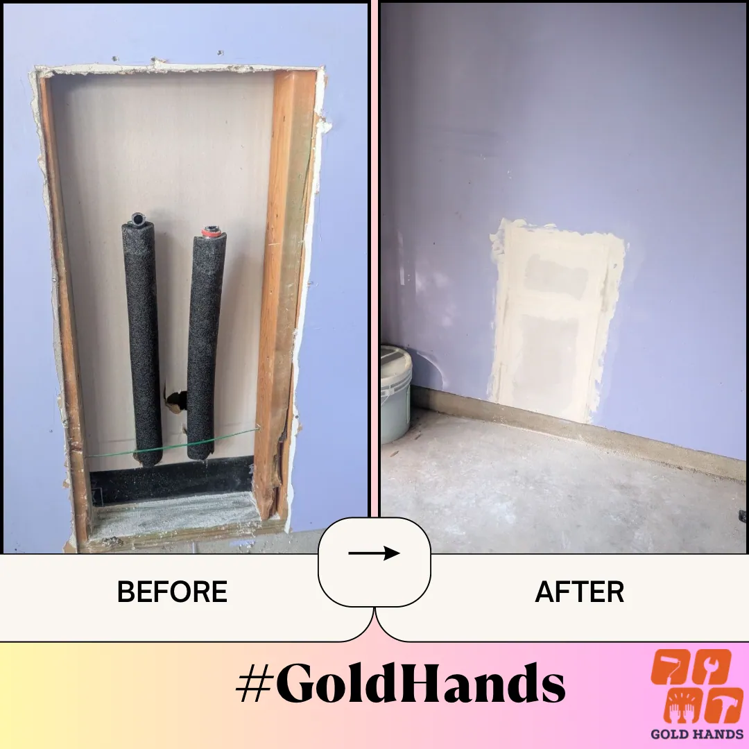 Seamless Drywall Repair After Plumbing & Utility Work