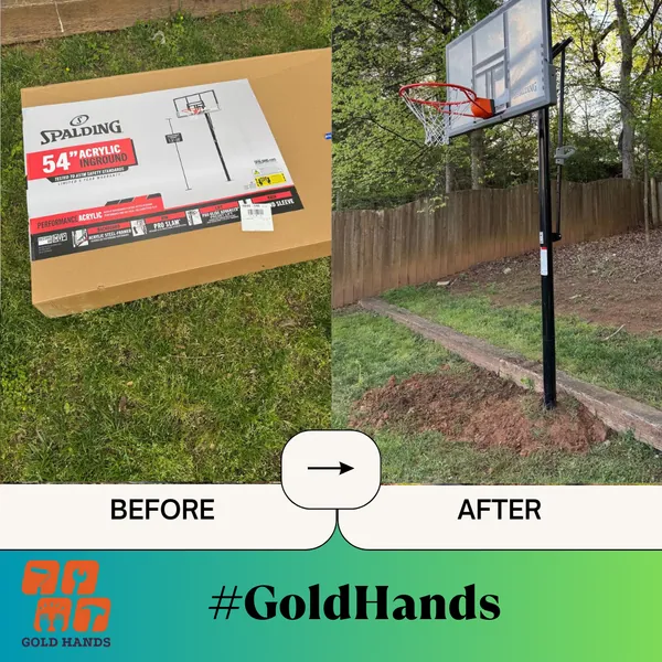 Slam Dunk Your Summer: Basketball Hoop Installation!