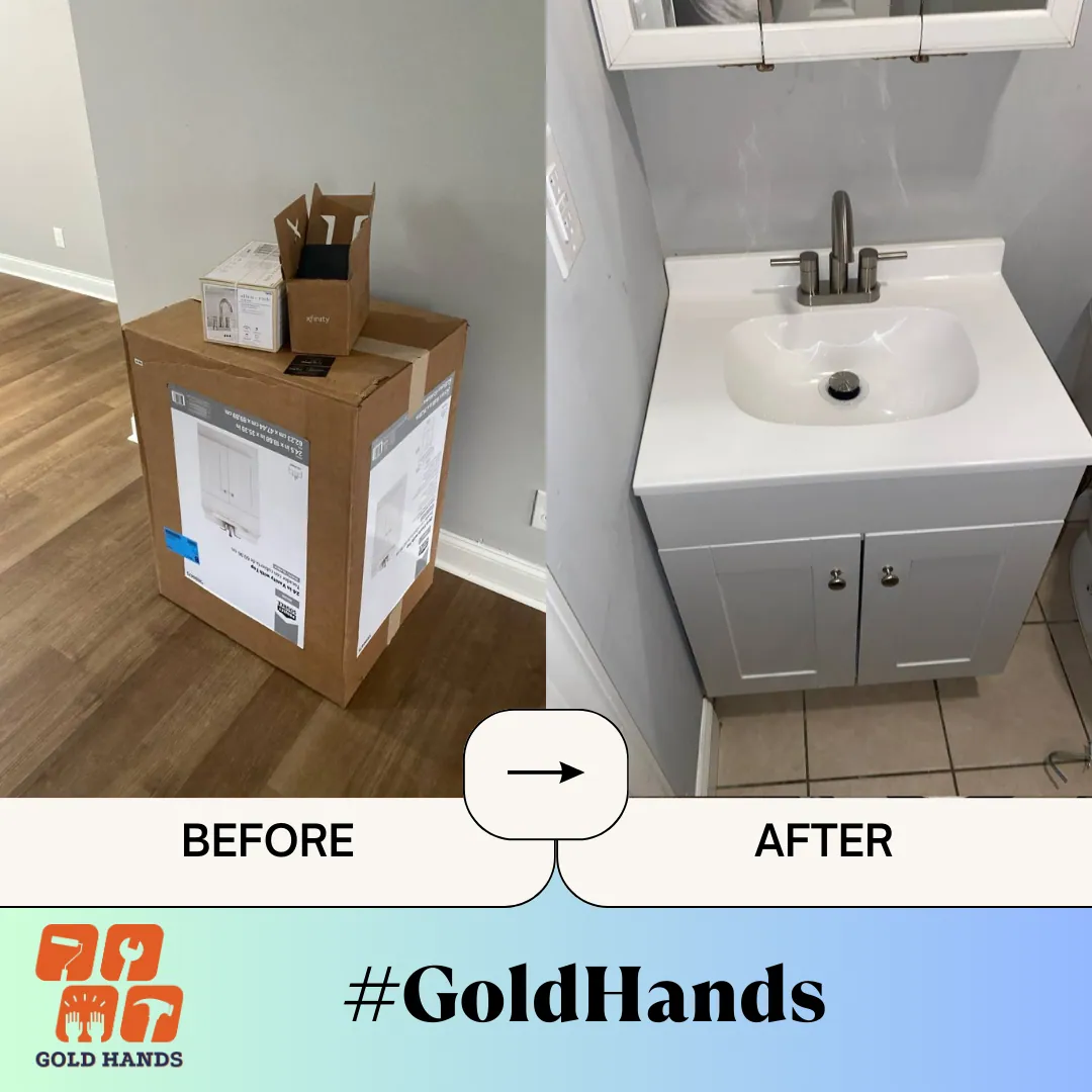 Sparkling New Sink, Happy Customer!
