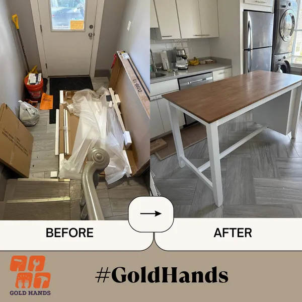 Table Assembly – From Flat Box to Functional Space