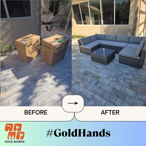 Transforming Outdoor Spaces: Our Expertise in Yard Furniture Assembly