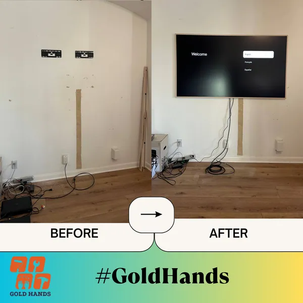 Wall-Mounted Bliss: Our Client's TV Installation Success Story