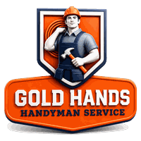 Handyman Gold Hands logo